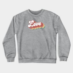 Love Retro Campfire Crewneck Sweatshirt